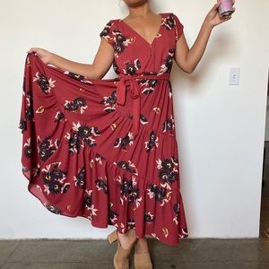 Free people maxi dress!
